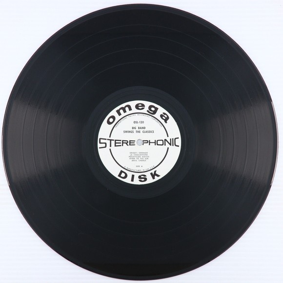 The Bob Freedman Orchestra Big Band Swings The Classics 12" LP Record Omega Disk - Picture 8 of 16